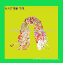 Новый способ длинный цветок женщин вискоза шарф шаль с высоким качеством